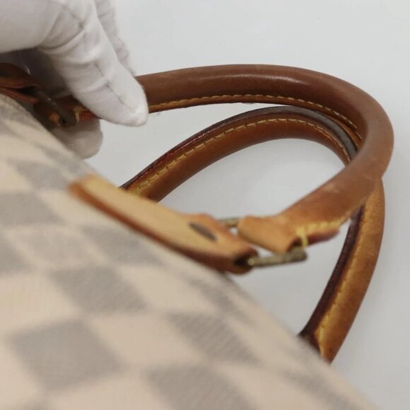LOUIS VUITTON Damier Azur Speedy 30 Hand Bag N41533 LV Auth 129882 - Picture 9 of 16